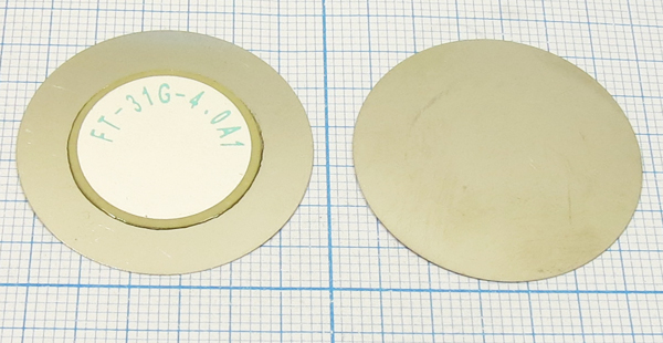 пб 31x0,23\\D\ 4,0+/-0,3\2C\VS-31G-40A1\VOISE --- Пьезоблоки (пьезоэлектрические диафрагмы)