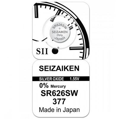 бат  1,5В\\ 6,8x2,6\SW\G4/SR66/SR626SW/377\SEZAIKE --- Щелочные и литиевые батареи