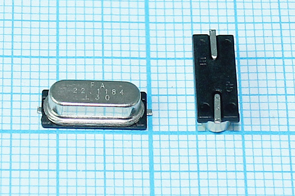 22118,4 \SMD49S4\30\ 30\100/-55~125C\SMH4,2\1Г(FA --- Кварцевые резонаторы (пьезокерамические, диэлектрические, ПАВ (SAW), резонаторы из других пьезоматериалов)