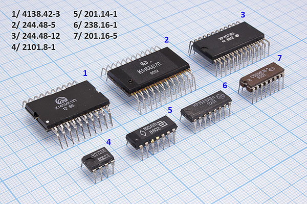 МС К548УН1А\201.14-1 [DIP14] \усил\[LM381] --- Микросхемы