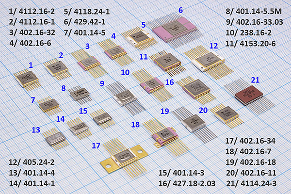 МС К133ИД1 \402.16-6\Au --- Микросхемы