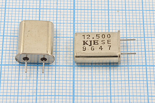 12500 \HC49U\S\\\\1Г 4мм (12.500 KJE SE) --- Кварцевые резонаторы (пьезокерамические, диэлектрические, ПАВ (SAW), резонаторы из других пьезоматериалов)